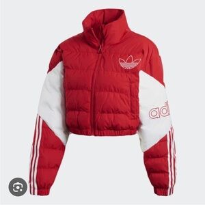 Adidas original cropped puffer jacket